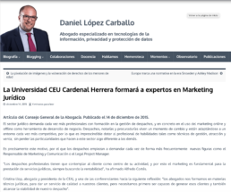 Alfredo Cortés experto en marketing jurídico. Especialista en marketing y comunicación para abogados